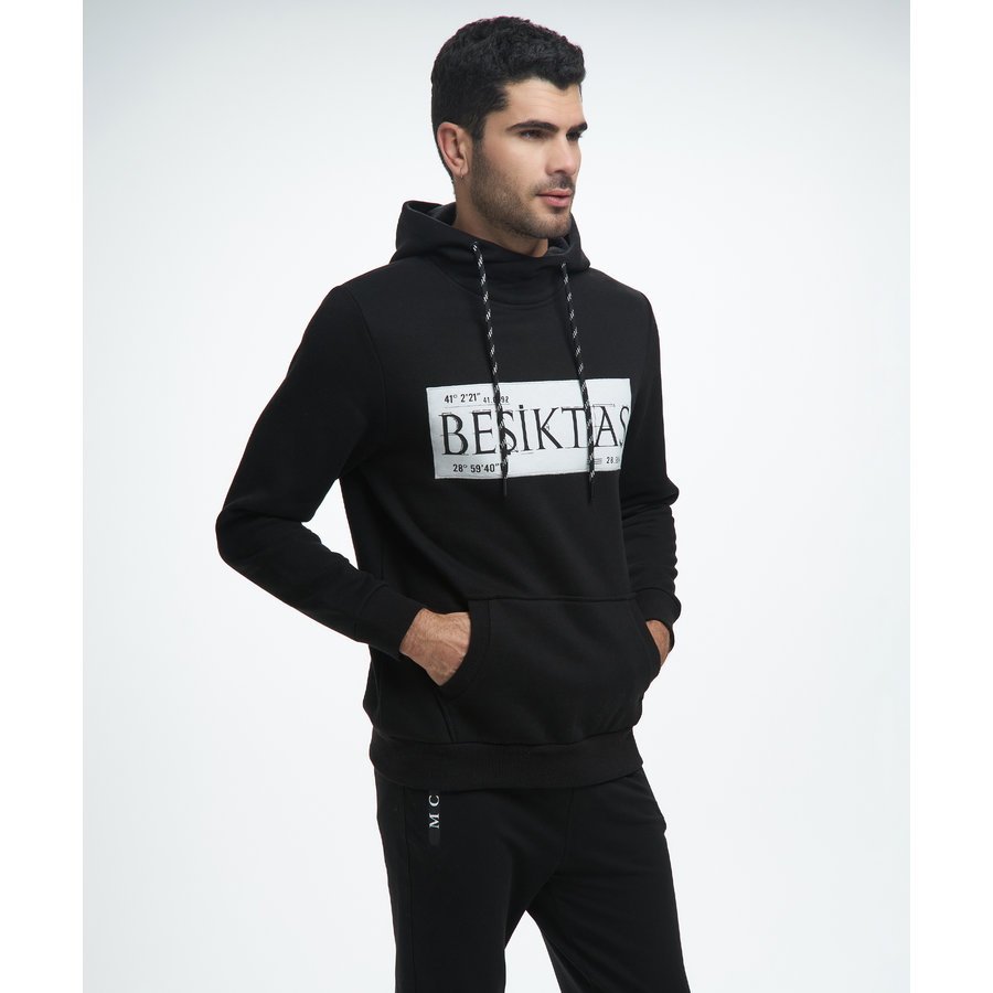 Beşiktaş Kapuzenpullover Herren 7122225 Schwarz