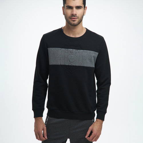 BEŞİKTAŞ GOFRE LOGO ERKEK SWEATSHIRT 7122200