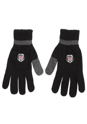 Beşiktaş Gants Pour Hommes 01 Noir