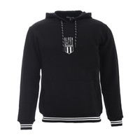 Beşiktaş Mens BLCKWHT LOGO Hooded Sweater 7122229 Black