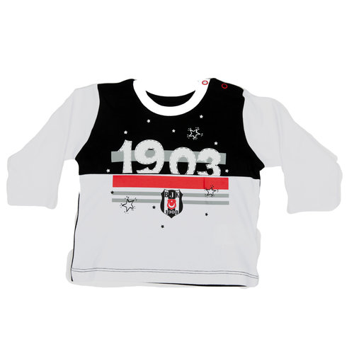 BEŞİKTAŞ  BEBEK UZUN KOL T-SHIRT K21-134