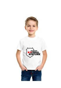 Beşiktaş Atatürk T-Shirt Kinderen 21-22