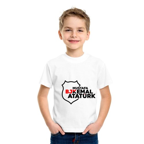 Beşiktaş T-Shirt Atatürk pour Enfants 21-22