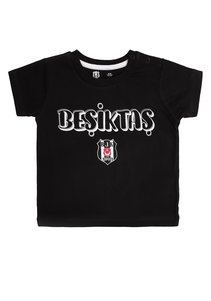 Beşiktaş Baby T-Shirt Y22-118 Schwarz