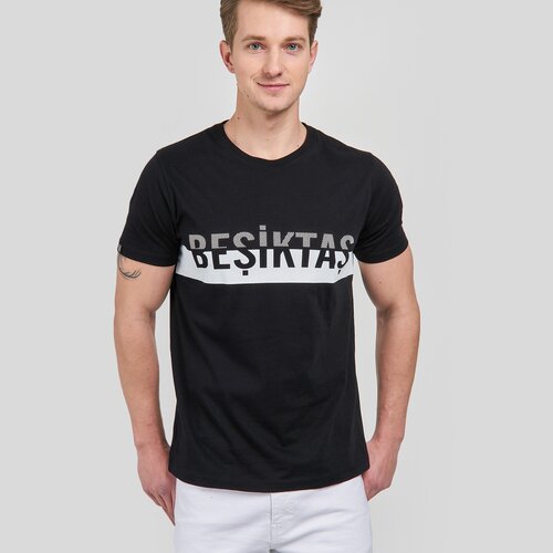 BEŞİKTAŞ DEGRADE YAZI ERKEK T-SHIRT 7222167T3