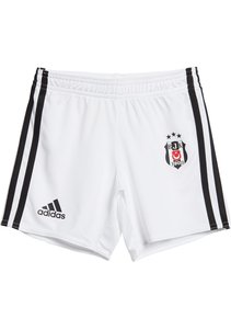 adidas Beşiktaş Short Weiss-Schwarz Kinder 22-23 (Auswärts) HT5128