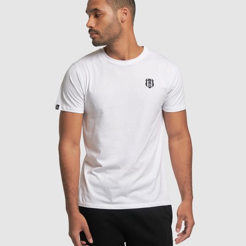 Beşiktaş T-Shirt Heren 7223122T3 Wit