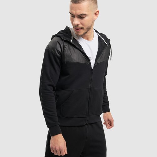 Beşiktaş Hooded Sweater Heren met rits 7223255T2 Zwart