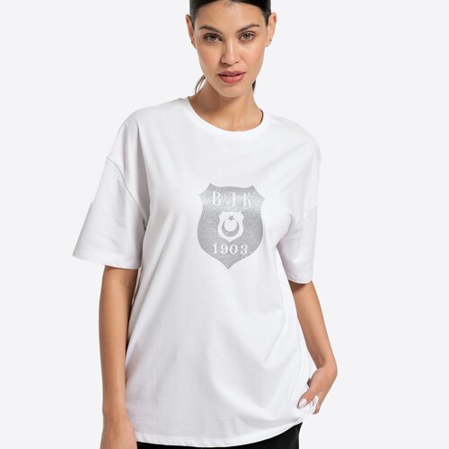 Beşiktaş T-Shirt Damen 8323176T3 Weiss