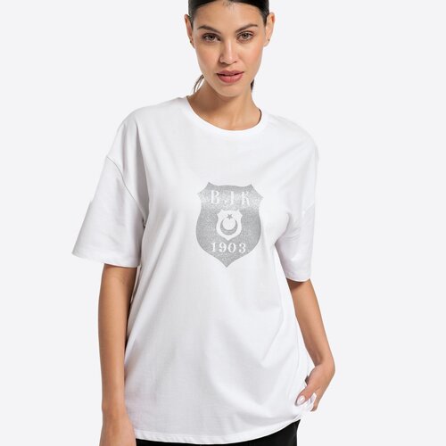 Beşiktaş T-Shirt Pour Femmes 8323176T3 Blanc