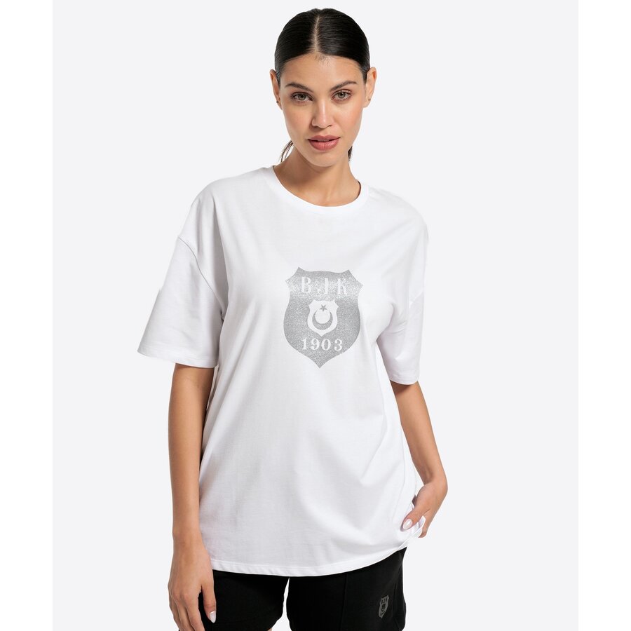 Beşiktaş T-Shirt Dames 8323176T3 Wit