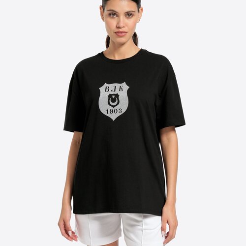 Beşiktaş T-Shirt Dames 8323176T3 Zwart