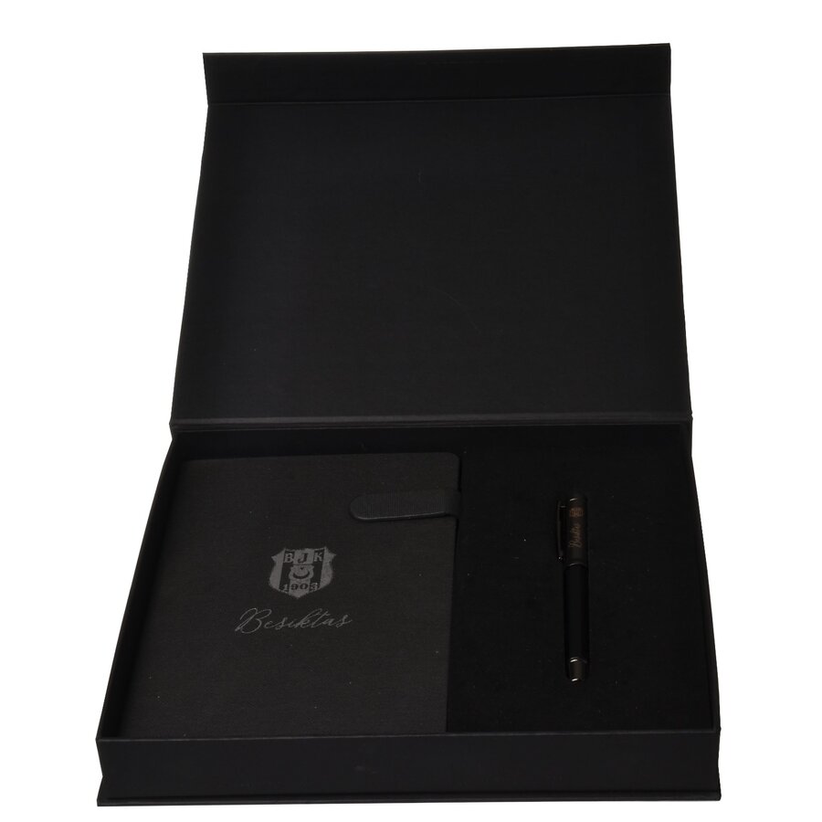 BEŞİKTAŞ PREMIUM DEFTER+TÜKENMEZ KALEM SET