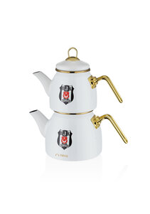 Beşiktaş Klassisches Logo Teekannen-Set N3434