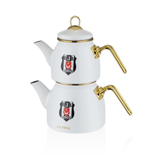 Beşiktaş Classic Logo Teapot Set N3434