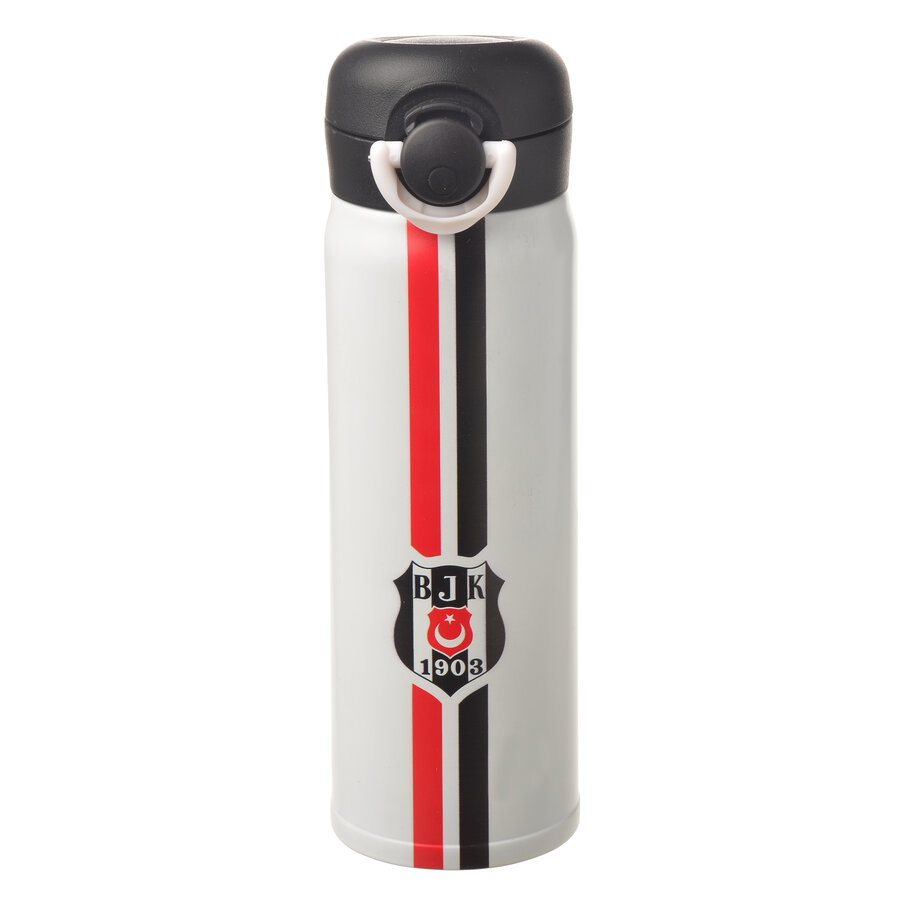 Beşiktaş Stalen Thermos Mok 500 ML Wit