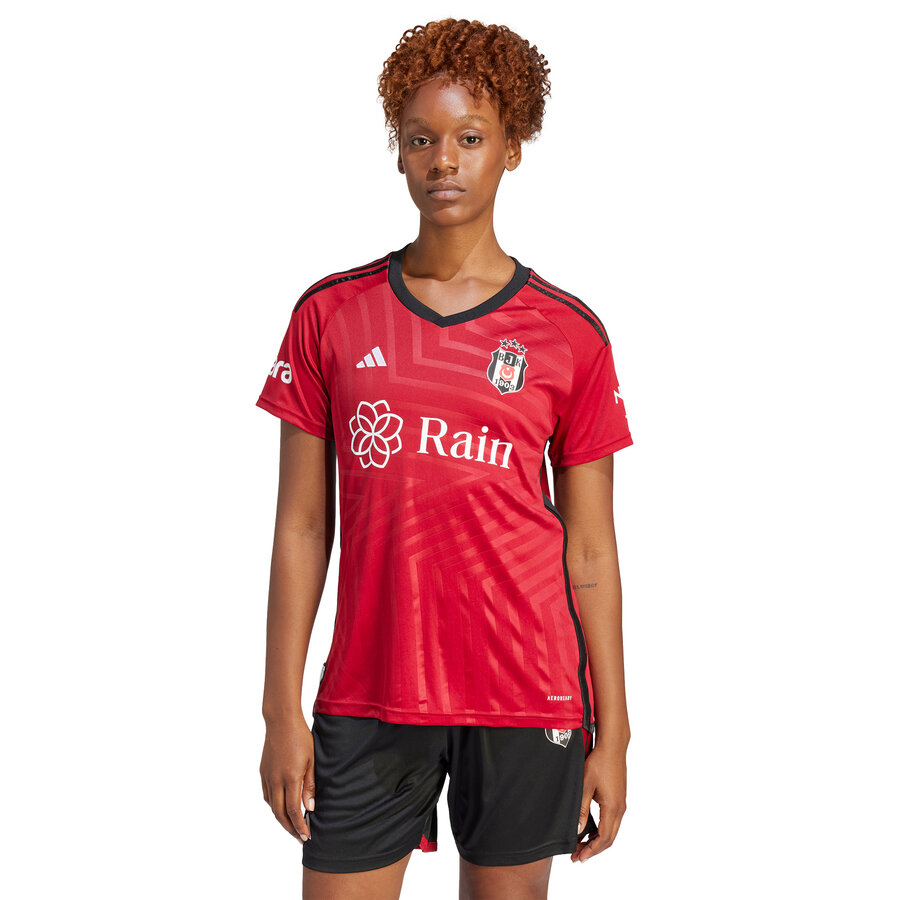 adidas Beşiktaş Maillot Rouge Pour Femmes 23-24