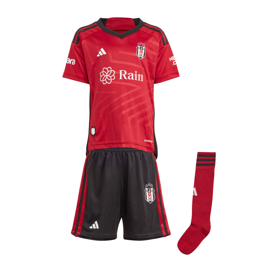 adidas Beşiktaş Mini Shirtset Rot 23-24