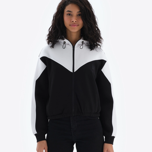 Beşiktaş Hooded Sweater met Rits Dames 8324285T3