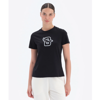 Beşiktaş Fitness B Logo T-Shirt Damen SAGB2324