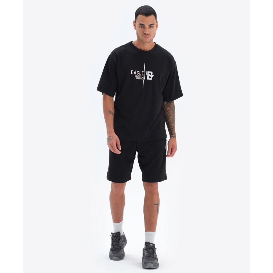 Beşiktaş Fitness Eagle Mode T-Shirt Pour Hommes SAGB2306