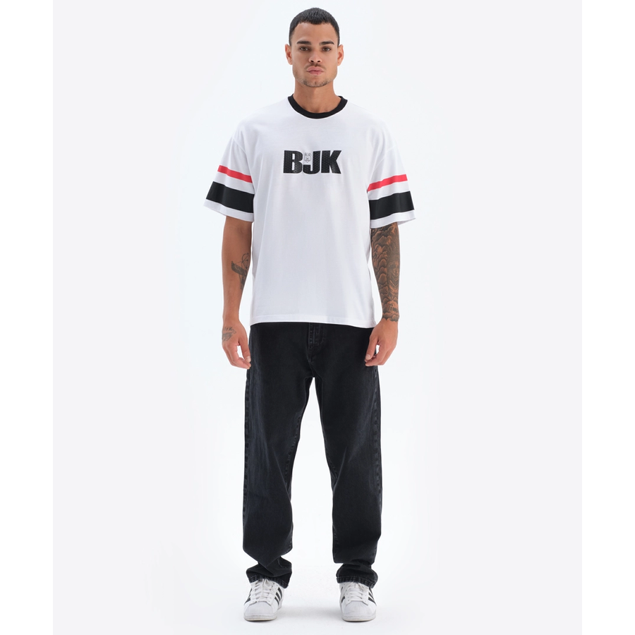 Beşiktaş T-Shirt Pour Hommes 7324114T3 Blanc