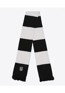 Beşiktaş Schwarz-Weiss Gestrickt Schal  24K