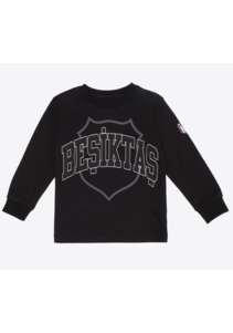 Beşiktaş T-Shirt Pour Enfants K23-200 Noir