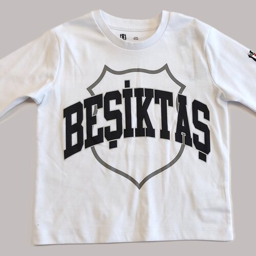 Beşiktaş T-Shirt Pour Enfants K23-200 Blanc