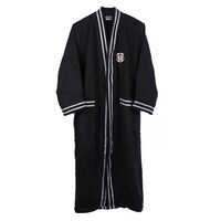 Beşiktaş Schwarz-Weiss Bademantel für Erwachsene S