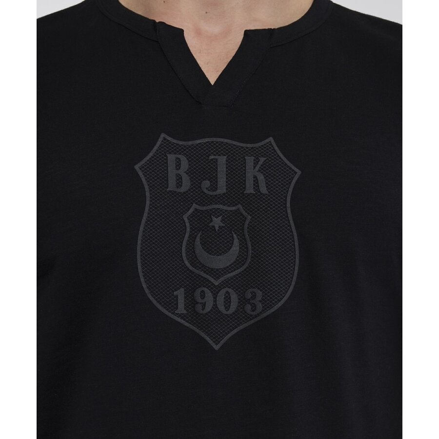 Beşiktaş T-Shirt Herren 7424104T3 Schwarz