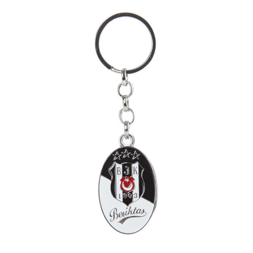 Beşiktaş Oval 3 Stars Logo Key Ring 11
