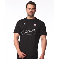 Beşiktaş Atatürk Unterschrift T-Shirt