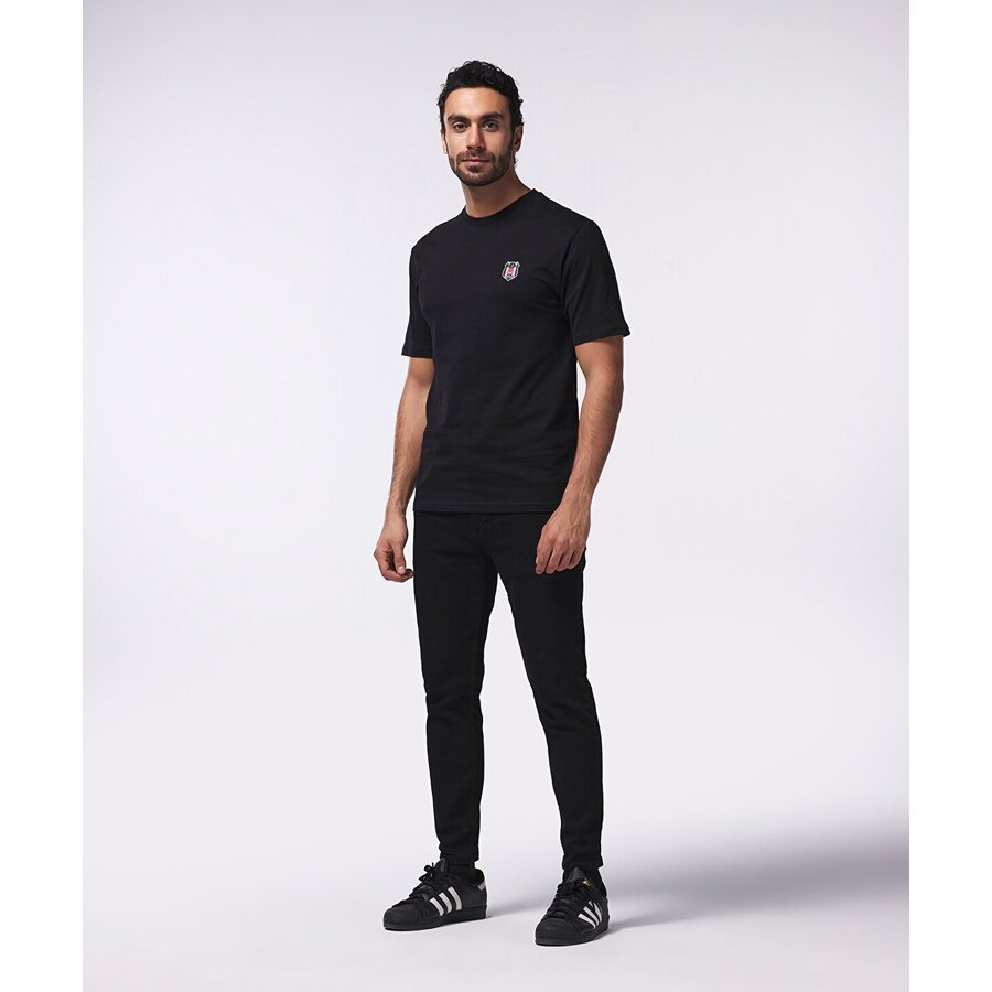 Beşiktaş Basic T-Shirt Pour Hommes 7525199 Noir
