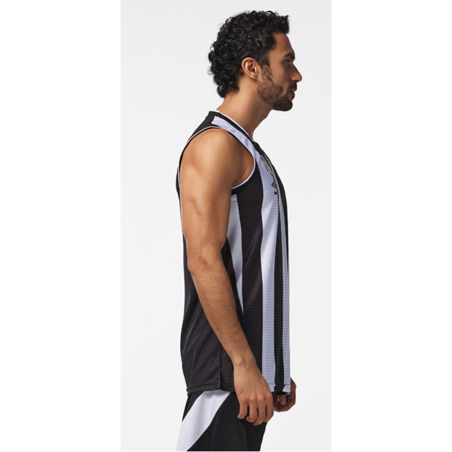Beşiktaş Basketbal Alternatief Gestreept Shirt Heren 2024/25