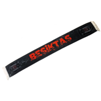 Beşiktaş Echarpe Satin Font Rouge