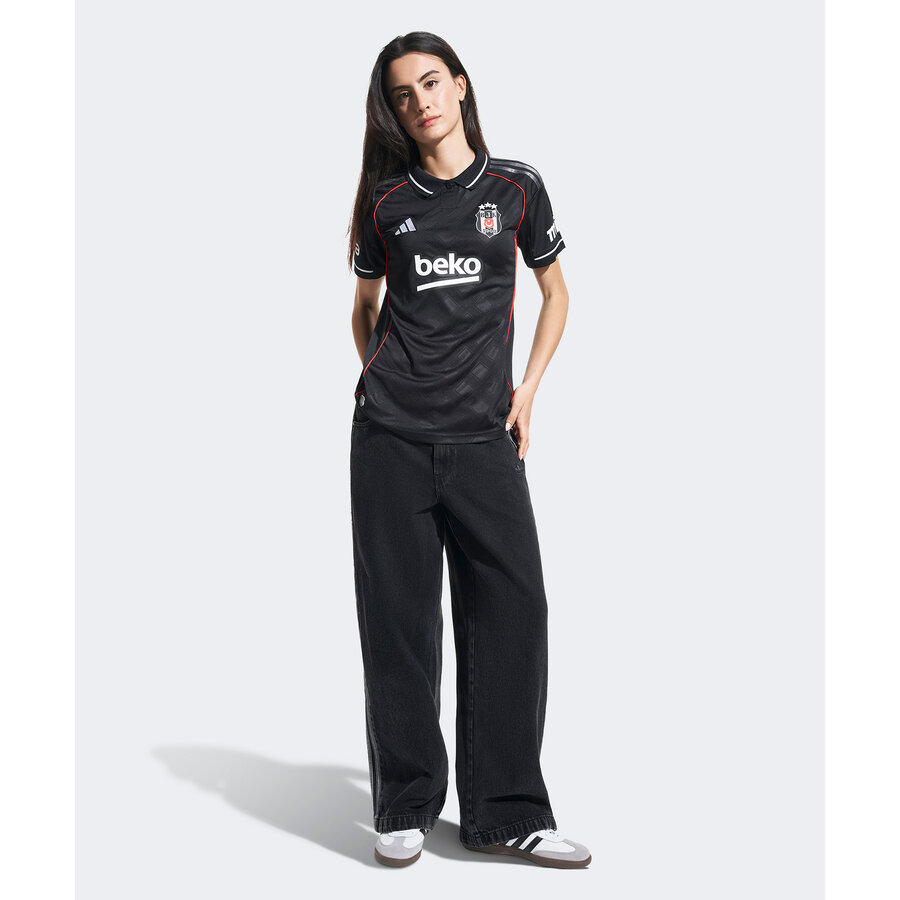 adidas Beşiktaş Damesshirt Zwart 25-26