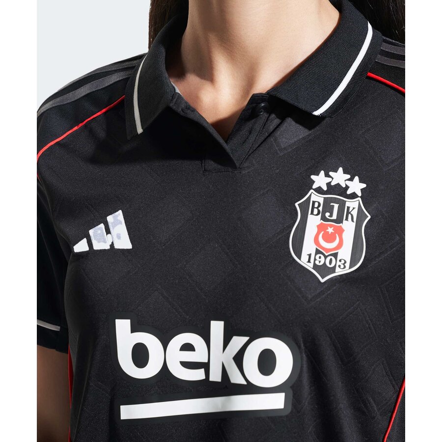 adidas Beşiktaş Womens Black Shirt 25-26