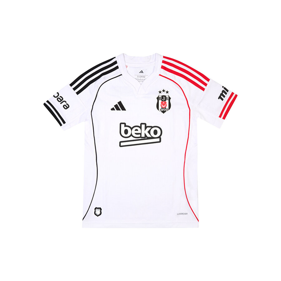 adidas Beşiktaş Maillot Blanc Pour Enfants 25-26