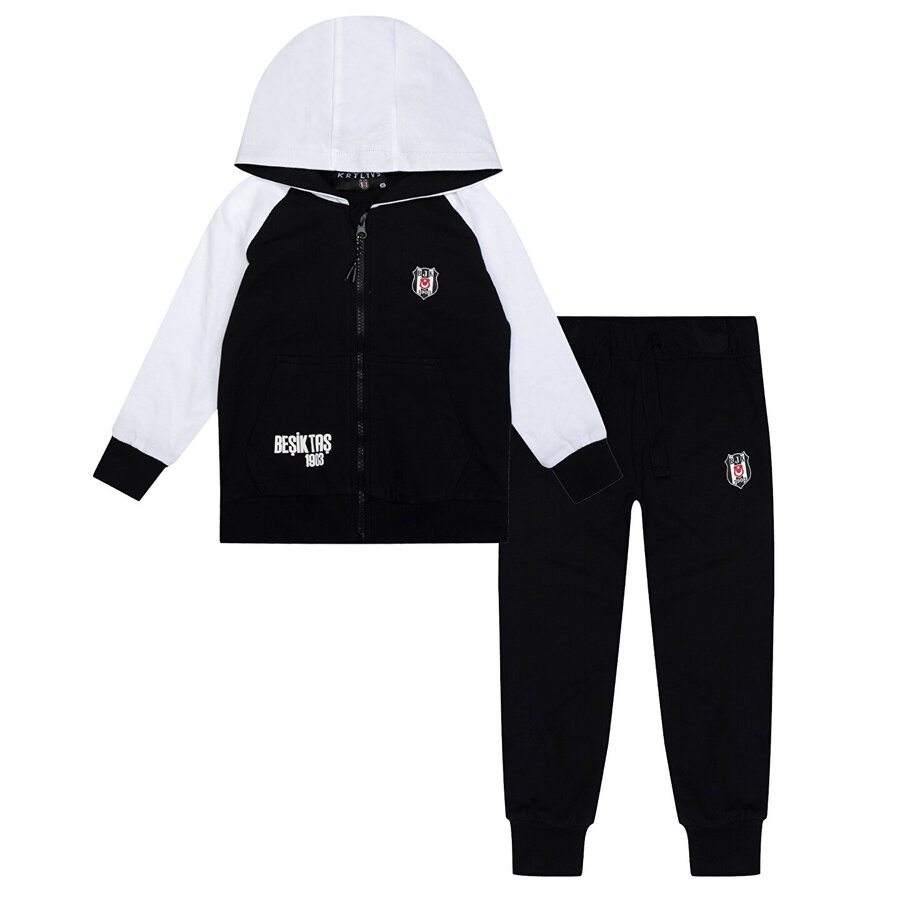 BEŞİKTAŞ KIDS KAPÜŞONLU EŞOFMAN TK. Y25-208