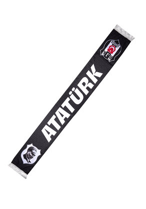 Beşiktaş Atatürk Satin Scarf 25-26