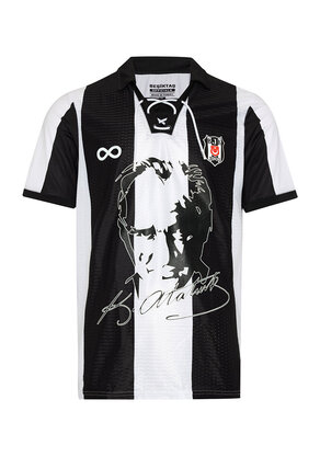 Beşiktaş Atatürk Gestreift Polo Trikot 25-26