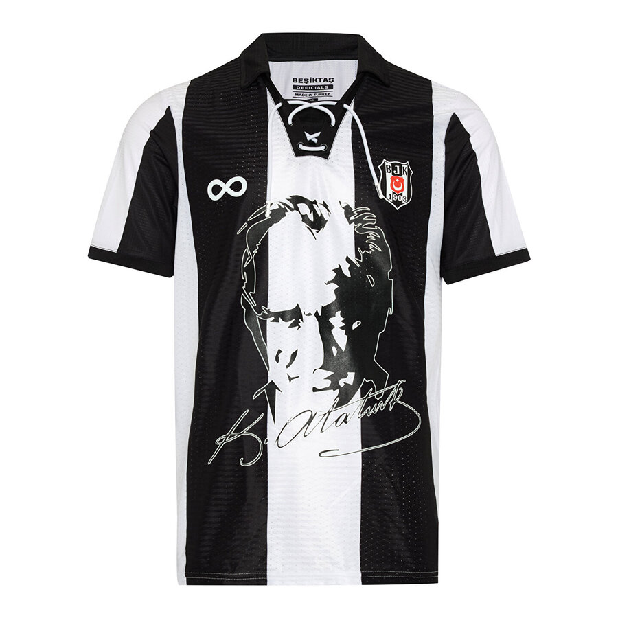 BEŞİKTAŞ ATATÜRK POLO YAKA ÇUBUKLU FORMA 25-26