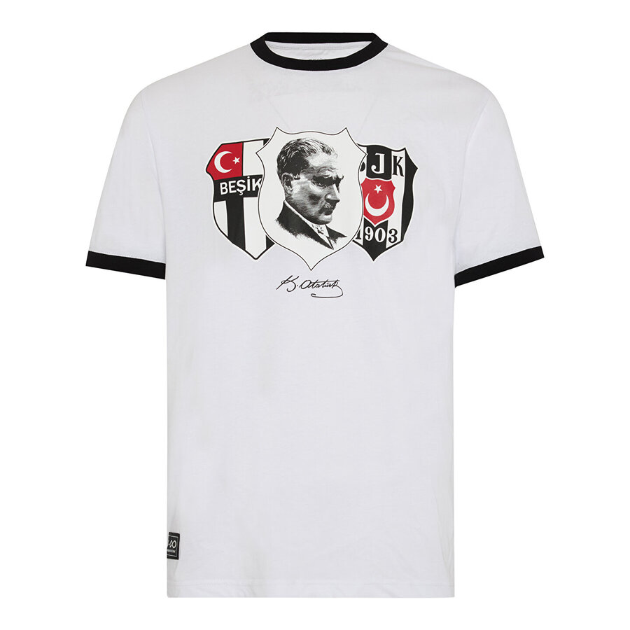 BEŞİKTAŞ ATATÜRK NOSTALJİ ARMA T-SHIRT 25-26