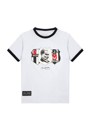 Beşiktaş Kids Atatürk Nostalgia Design T-Shirt 25-26