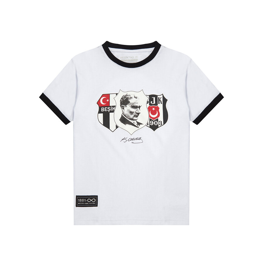 Beşiktaş Atatürk Nostalgie T-Shirt Kinderen 25-26