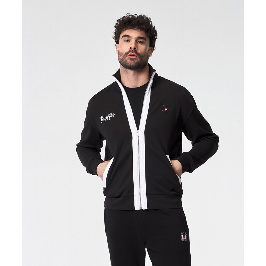 BEŞİKTAŞ ERKEK FERMUARLI SWEATSHIRT 7525228T3