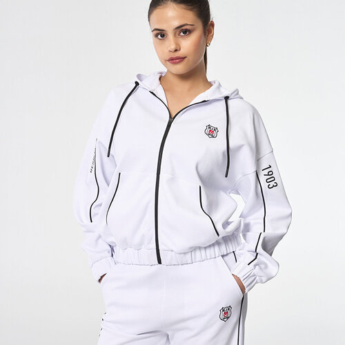 Beşiktaş Kapuzenpullover mit Reissverschlus Damen 8525223T3
