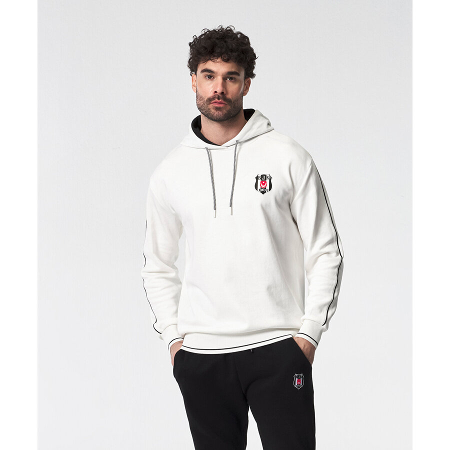 BEŞİKTAŞ ERKEK KAPÜŞONLU SWEATSHIRT 7525211T3