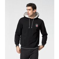 Beşiktaş Hooded Sweater Heren 7525211T3 Zwart